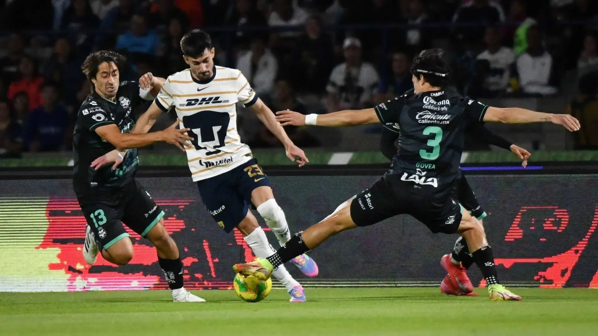 Pumas vs Santos: así se vive el partido con Stadibox